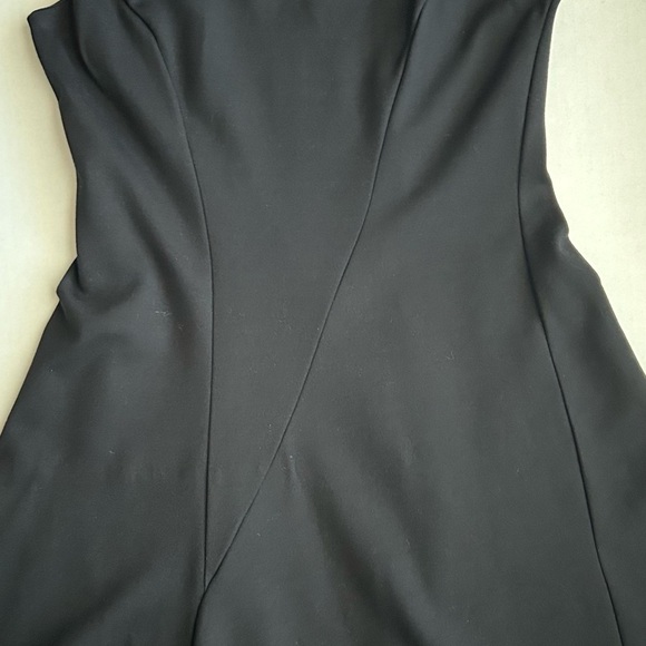 CAbi‎ Women’s Black Ponte Performance Fit and Flare Sleeveless Dress Small #3649 - Picture 10 of 10